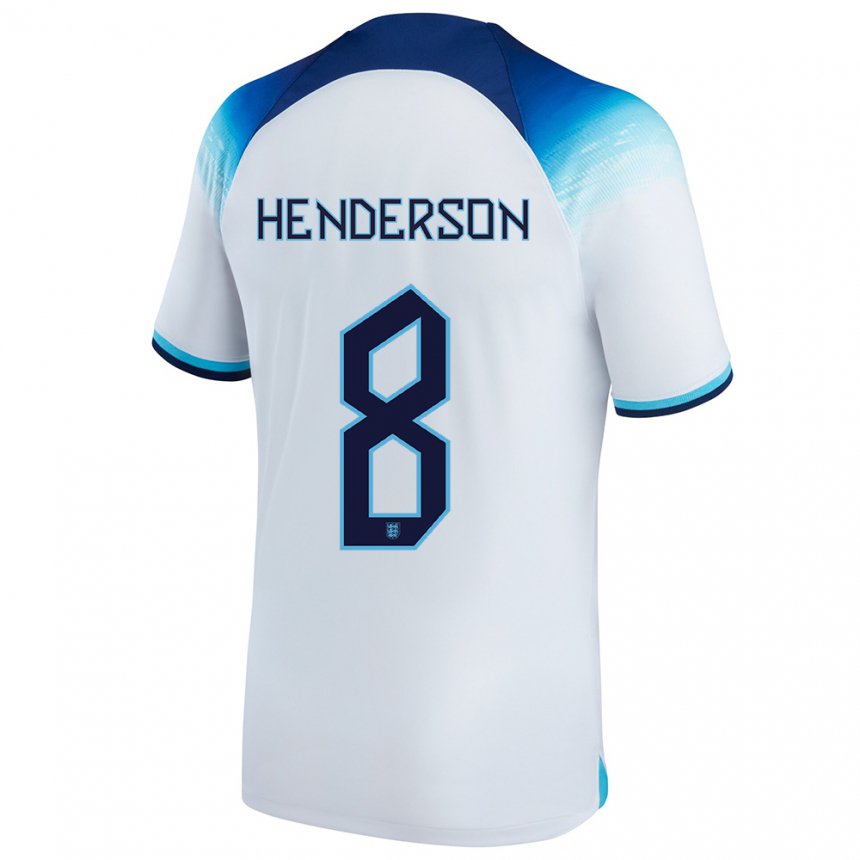 HENDERSONヘンダーソン #8 半袖Ｍ イングランド代表アウェイ22/23