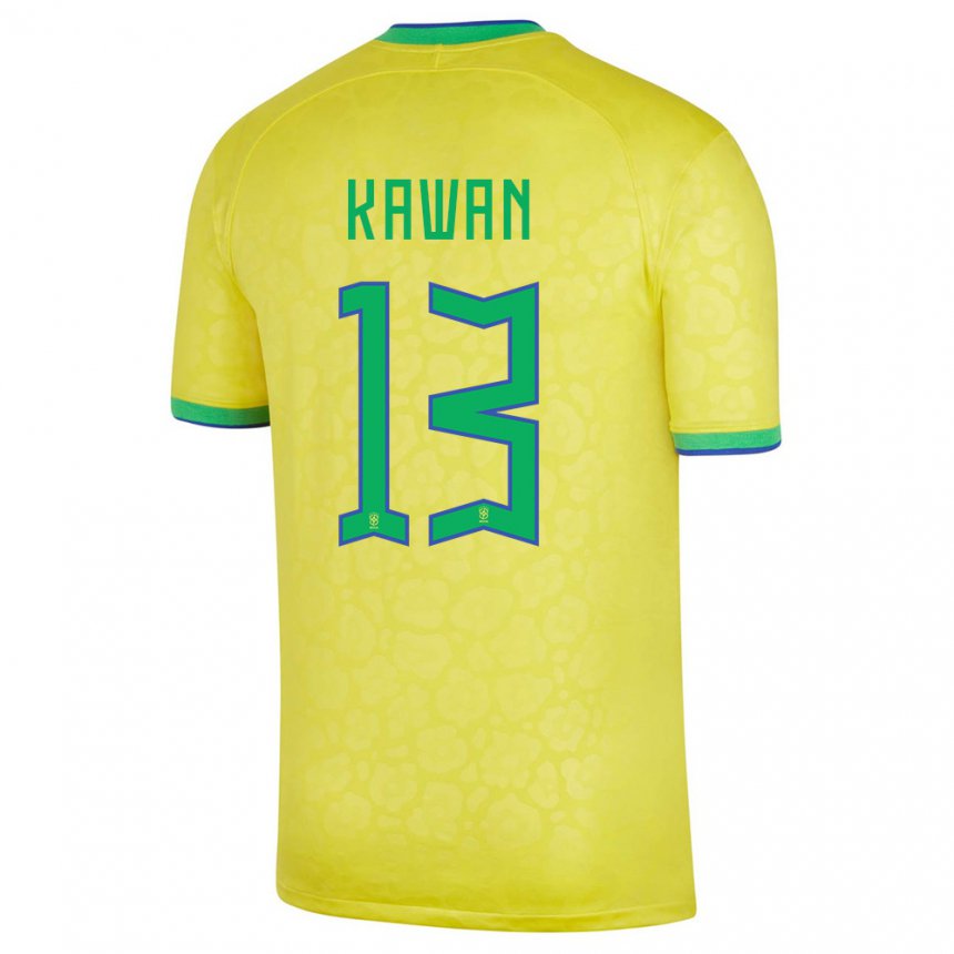 キッズサッカーブラジル代表ホームシャツジャージーユニフォーム