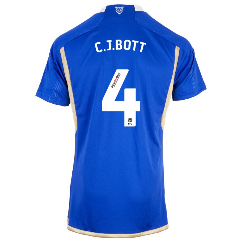 キッズCj・ボット#4青ホームシャツ2023/24ジャージーユニフォーム