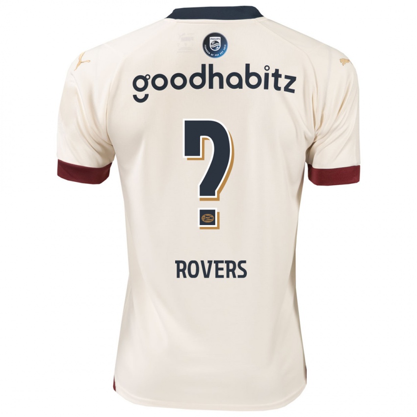 キッズBram Rovers#0オフホワイトアウェイシャツ2023/24ジャージーユニフォーム