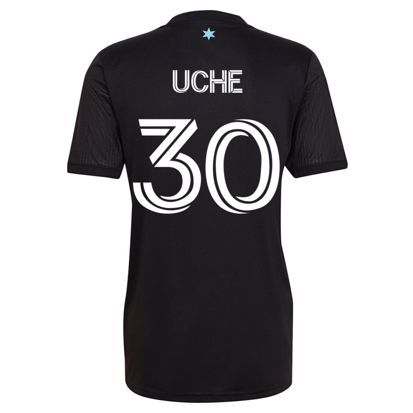 キッズC・C・ウチェ#30黒ホームシャツ2023/24ジャージーユニフォーム