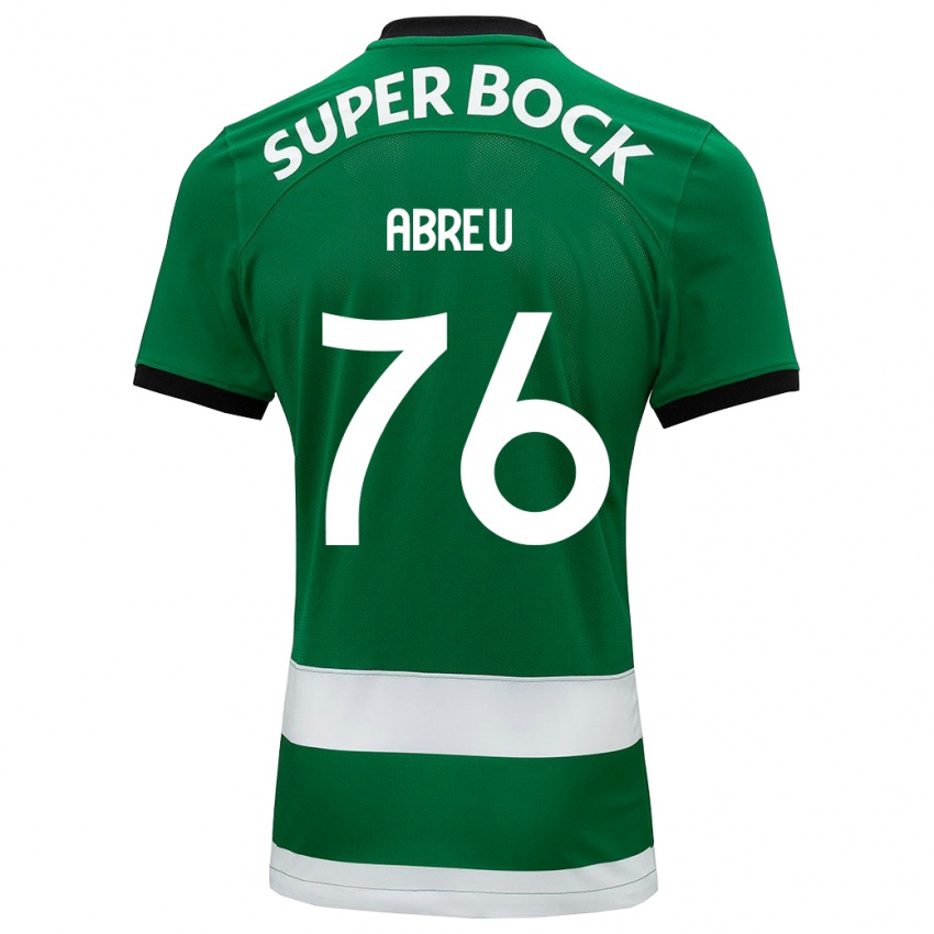 キッズDiogo Abreu#76緑ホームシャツ2023/24ジャージーユニフォーム
