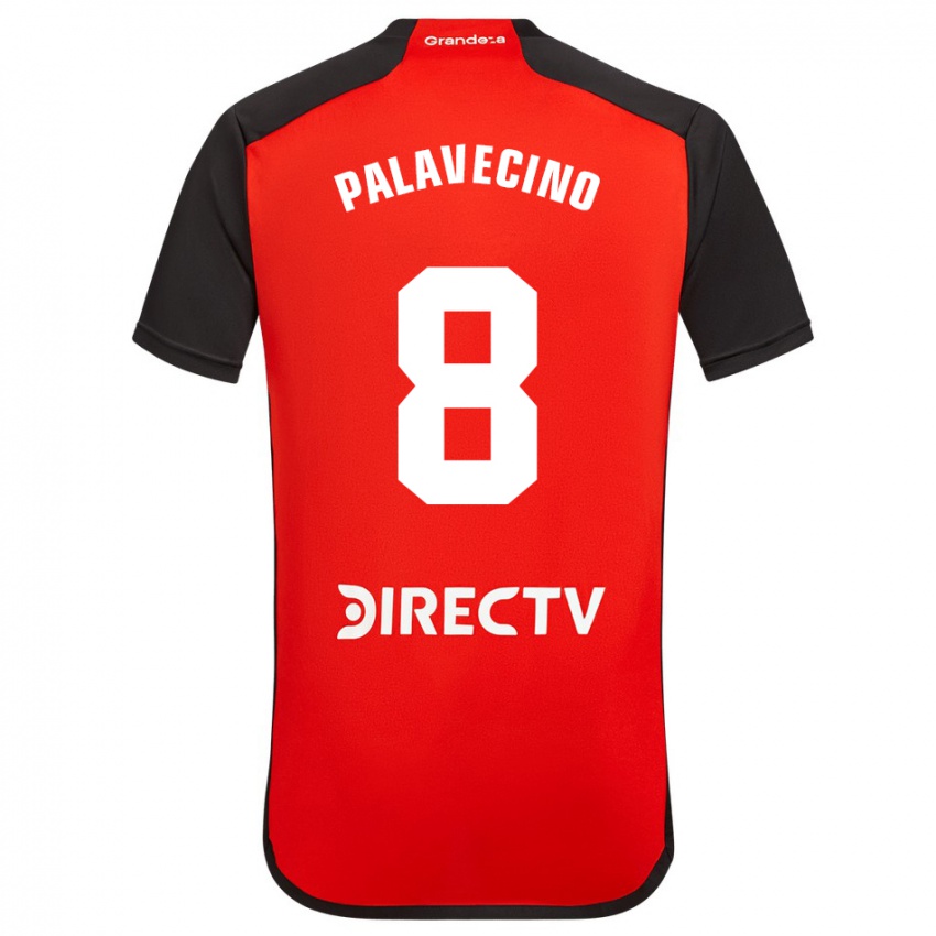 キッズAgustin Palavecino#8赤アウェイシャツ2023/24ジャージーユニフォーム