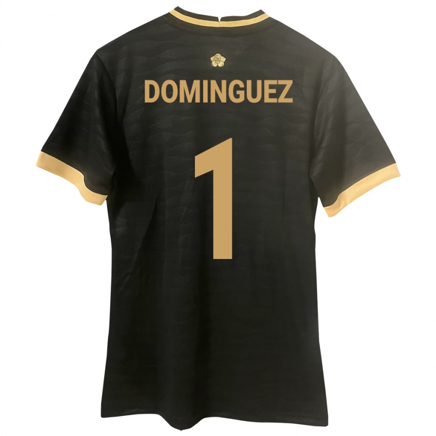 レディースパナマValeska Domínguez#1黒アウェイシャツ24-26ジャージーユニフォーム