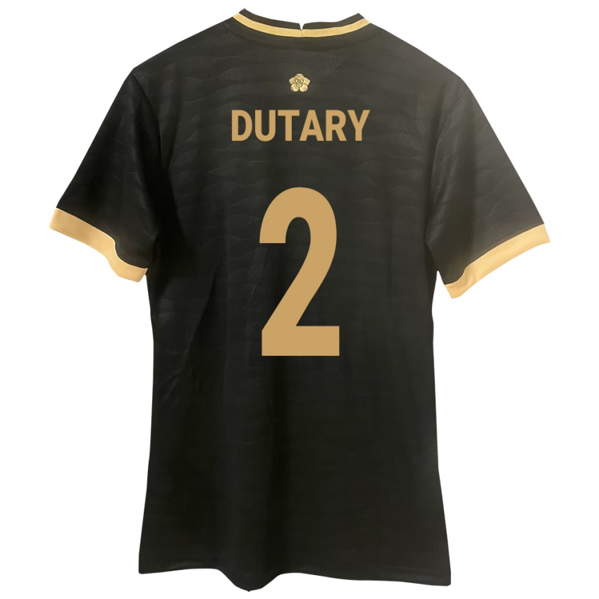 レディースパナマClaudia Dutary#2黒アウェイシャツ24-26ジャージーユニフォーム