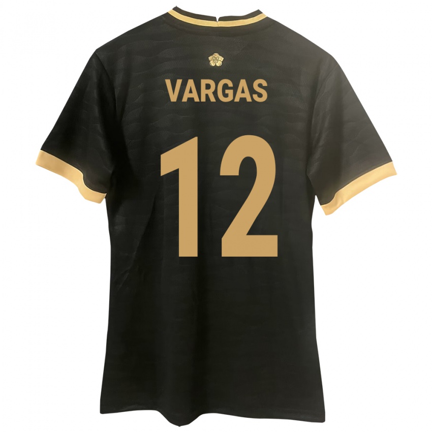 レディースパナマStephani Vargas#12黒アウェイシャツ24-26ジャージーユニフォーム