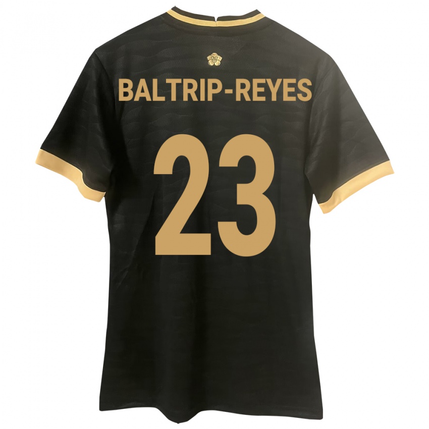 レディースパナマCarina Baltrip-Reyes#23黒アウェイシャツ24-26ジャージーユニフォーム