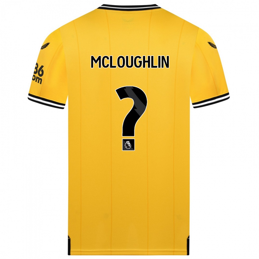キッズリー・マクローリン#0黄色ホームシャツ2023/24ジャージーユニフォーム