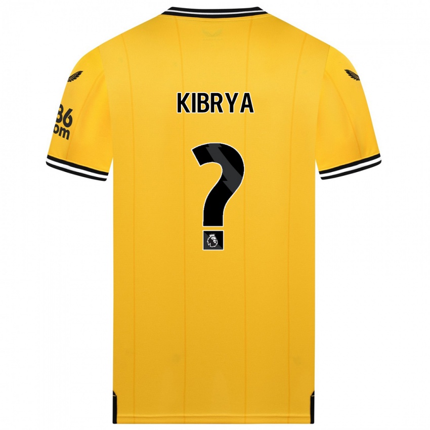 キッズルーカス・キブリャ#0黄色ホームシャツ2023/24ジャージーユニフォーム
