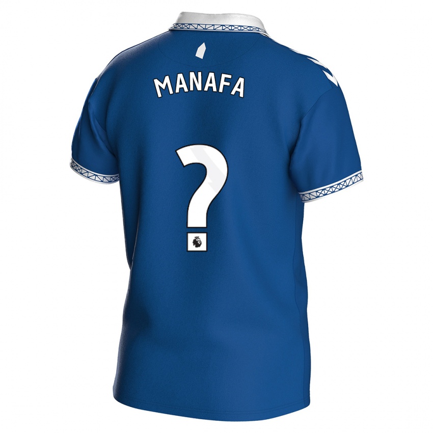 キッズただマナファ#0ロイヤルブルーホームシャツ2023/24ジャージーユニフォーム