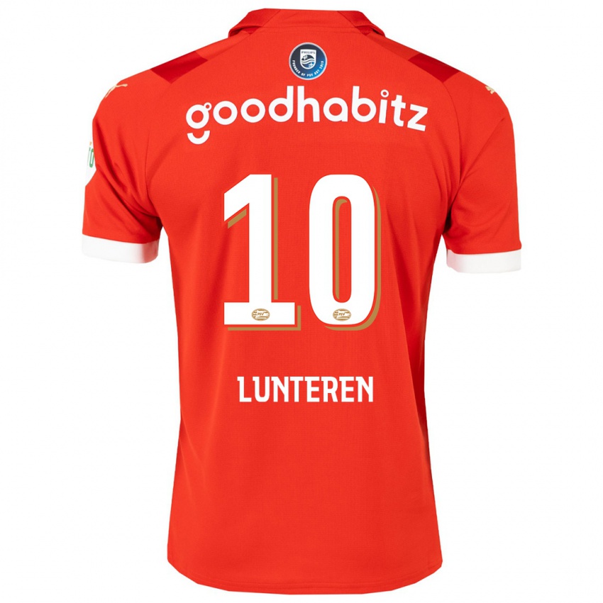 キッズDesiree Van Lunteren#10赤ホームシャツ2023/24ジャージーユニフォーム