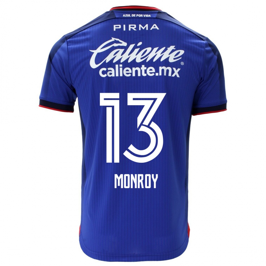 キッズDaniela Monroy#13青ホームシャツ2023/24ジャージーユニフォーム
