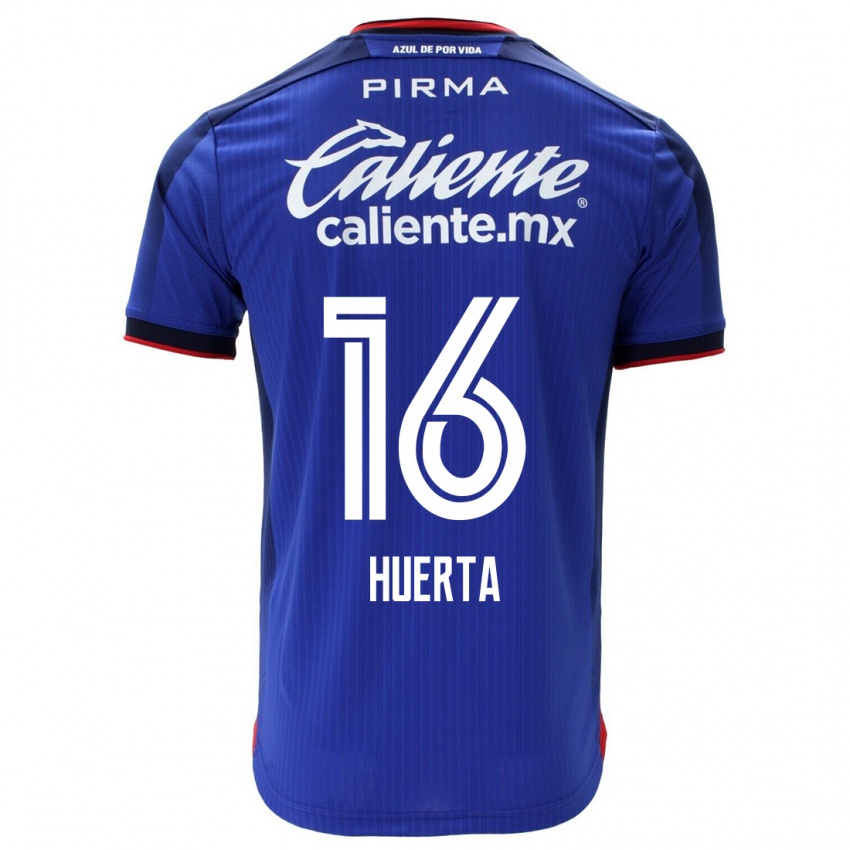 キッズAna Gabriela Huerta#16青ホームシャツ2023/24ジャージーユニフォーム