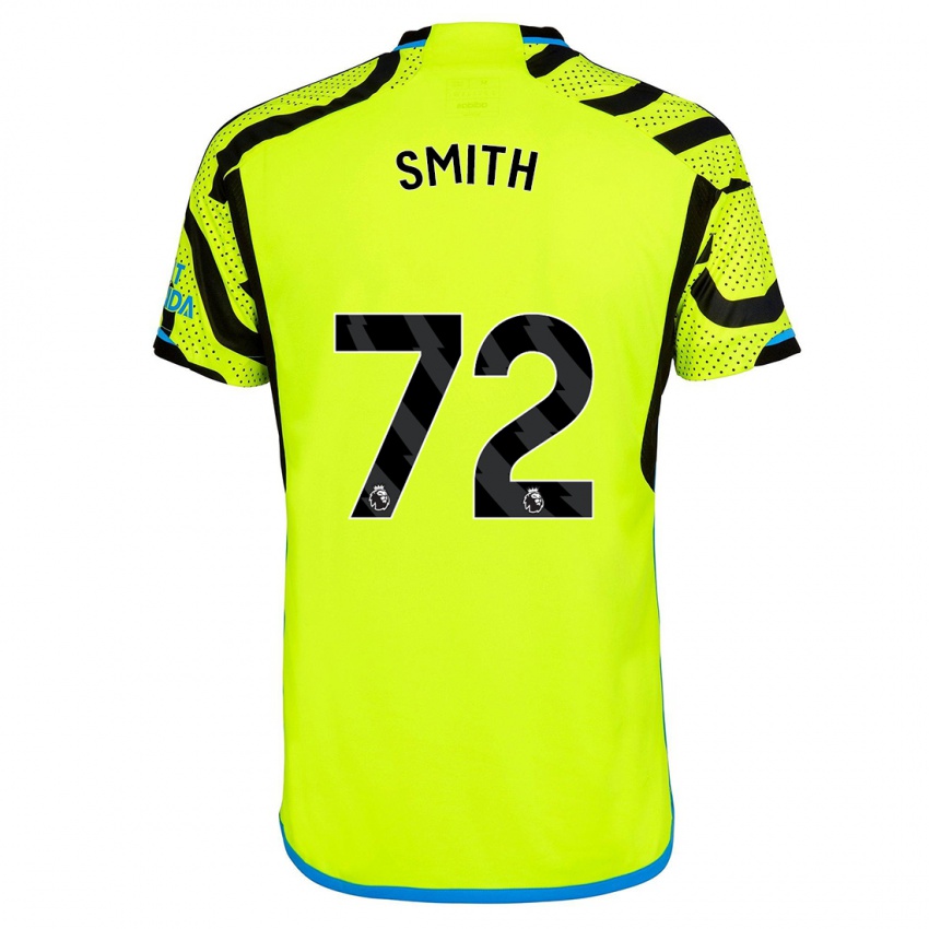 キッズマット・スミス#72黄色アウェイシャツ2023/24ジャージーユニフォーム