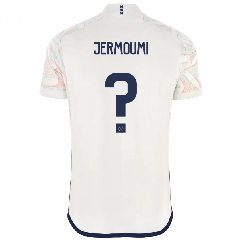 キッズDiyae Jermoumi#0白アウェイシャツ2023/24ジャージーユニフォーム
