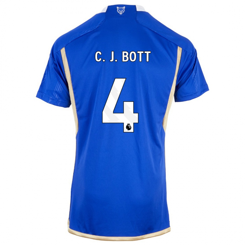 メンズCj・ボット#4ロイヤルブルーホームシャツ2023/24ジャージーユニフォーム