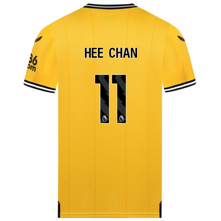 レディース黄喜燦#11黄色ホームシャツ2023/24ジャージーユニフォーム