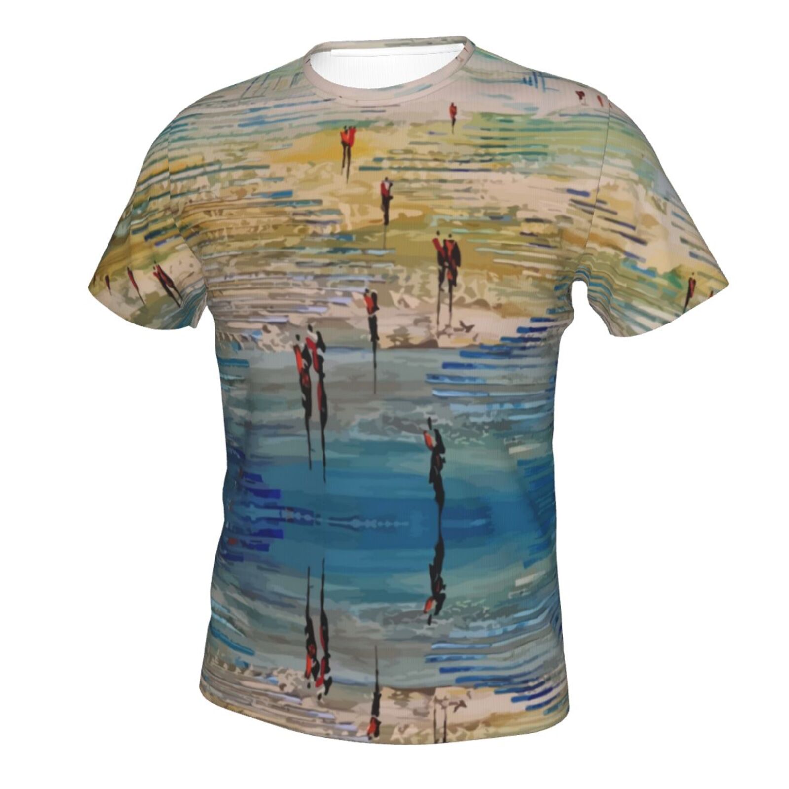 Tous Les Chemins絵画要素クラシックTシャツ